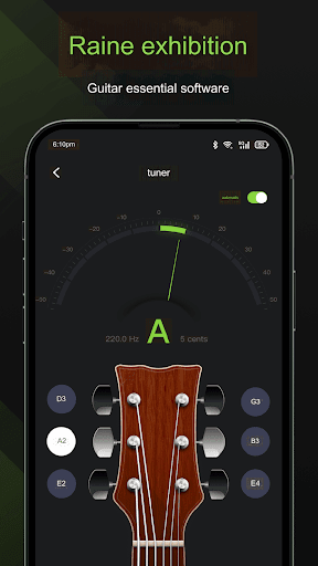 Android application Guitar - tuner, guitar tabs screenshort