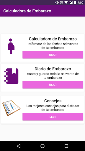 Vista previa de la aplicación