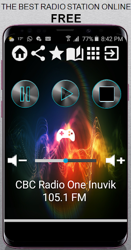 Android application CBC Radio One Inuvik 105.1 FM screenshort