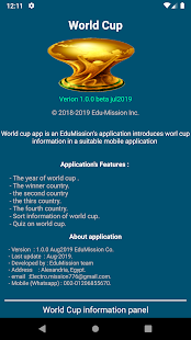 World Cup champions number , winner and more 2.0.0 APK screenshots 1