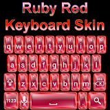 Ruby Red Keyboard Skin icon