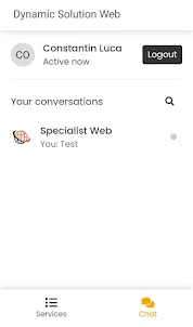 Dynamic Solution Web Chat