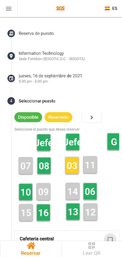 Android application Kairos SGS screenshort