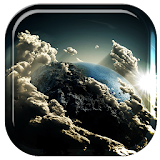Space Clouds 3D live wallpaper icon
