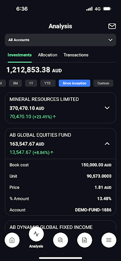 Android application ARWM Portal screenshort
