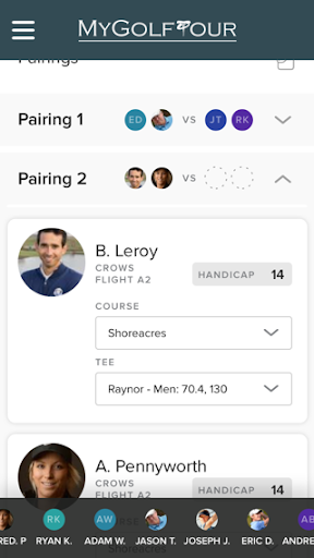 Total Golf Tracker Screen 3