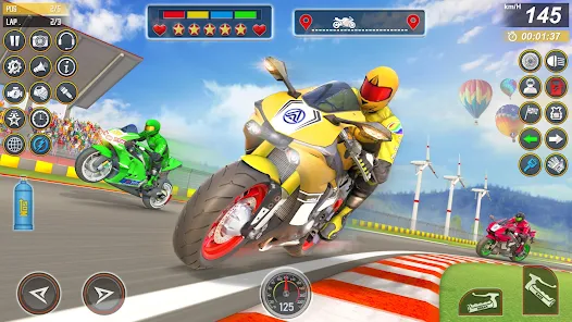 Moto Racing 3D Super Heroes – Apps no Google Play