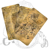 Tarot cards reading icon