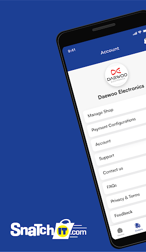 Android application SnatchIT Seller screenshort