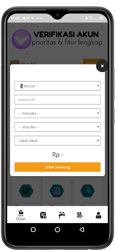 Konter Pulsa Indonesia - Lite Screen 2
