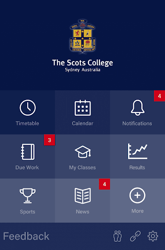 Android application The Scots College Sydney screenshort