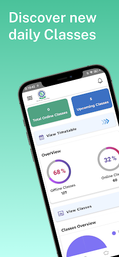 Android application NMIET ERP screenshort