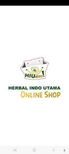 Android application Herbal Indo Utama Online Shop screenshort