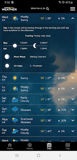 Dakota News Now Weather Screen 3