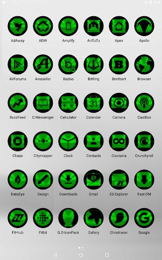 Oreo Green Icon Pack