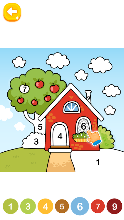 House Color by number for kids - 1.0 - (Android)