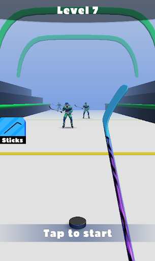 Android application Hockey Rush screenshort