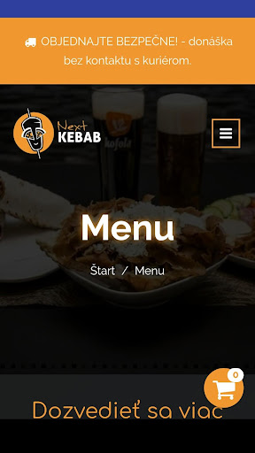 Android application Next Kebab screenshort