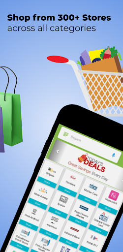 Android application All in One Shopping App screenshort