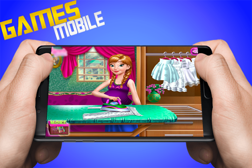 princess laundry - game Pregna