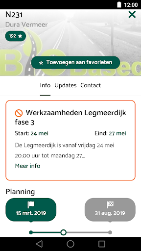 Dura Vermeer BouwApp Screen 2