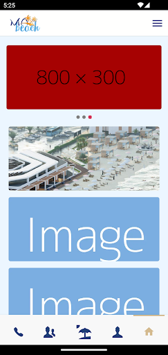 Android application MaxBeach screenshort