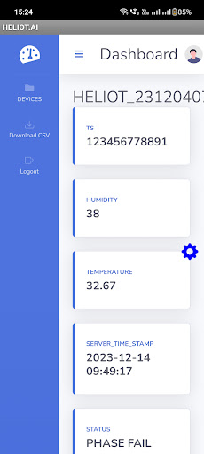 HELIOT.AI Smart Irrigation Screen 2