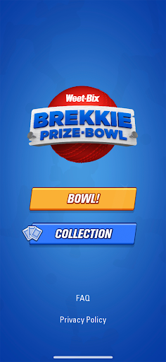 Android application Weet-Bix Brekkie Prize Bowl screenshort