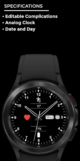 Lenonight - watch face screenshot 8