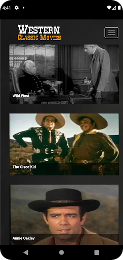 Western Classic Movies Screen 3