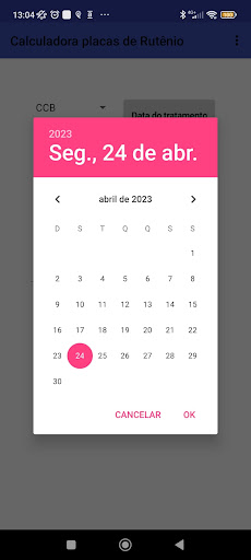 Android application Ru106Calc screenshort