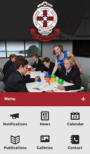 Android application St Edward's College screenshort