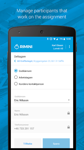 Rimini Risk Management Screen 2