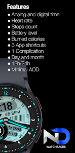 NDW 033 Concorde Watch face