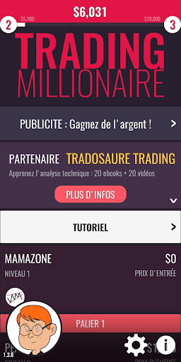 Android application TRADOSAURE Trading screenshort
