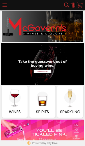 McGoverns Wines and Liquors Screen 3