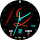 D340 Glowing Simple Watch Face