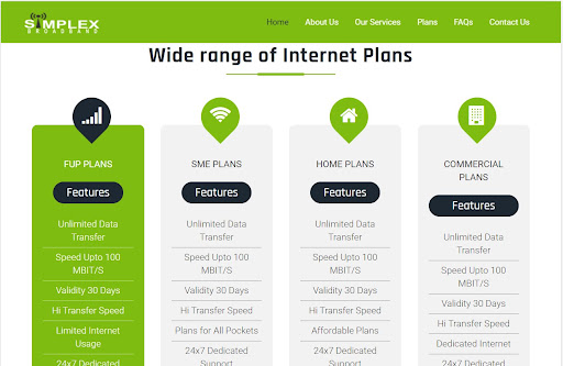 Simplex Broadband Screen 2