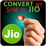 Convert my SIM to JIO Prank icon