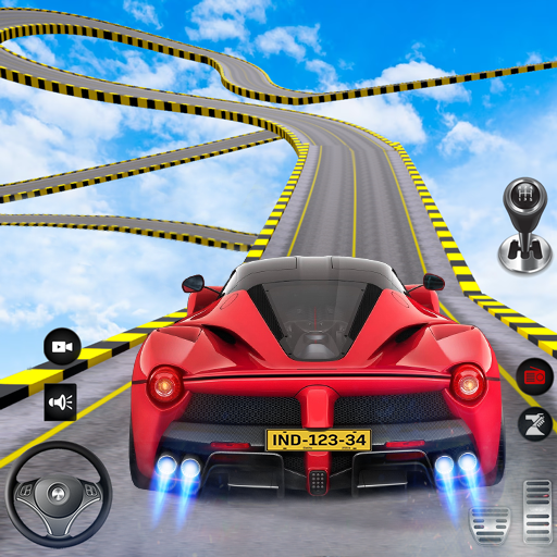 GT Car Stunt 3D: Ramp Car Game logo