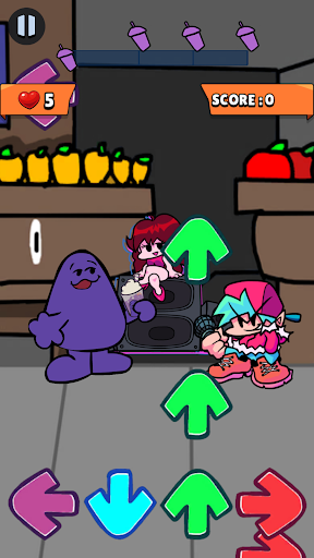 FNF Vs the Scary Grimace Shake