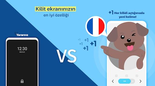 Android application WordBit Fransızca screenshort