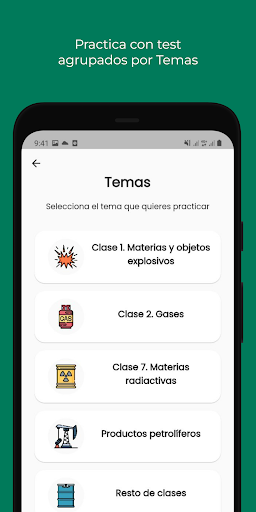 Test Consejero de Seguridad Screen 2