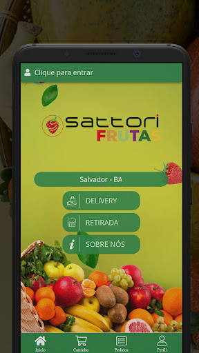 Android application Sattori Frutas screenshort