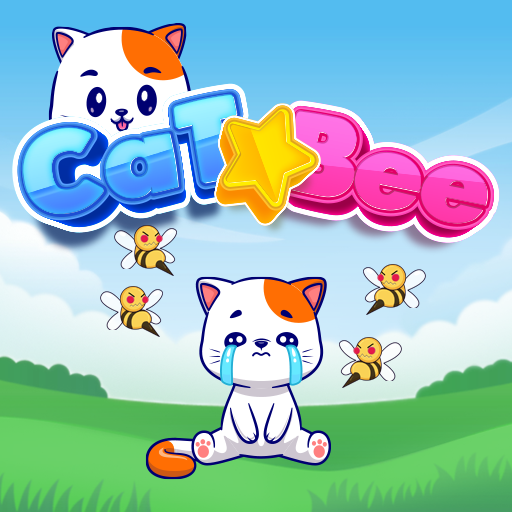Save The cat - pet vs bee logo