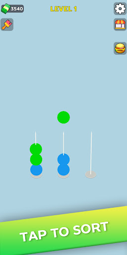 Android application Sort Stuff 3D: Puzzle Game screenshort
