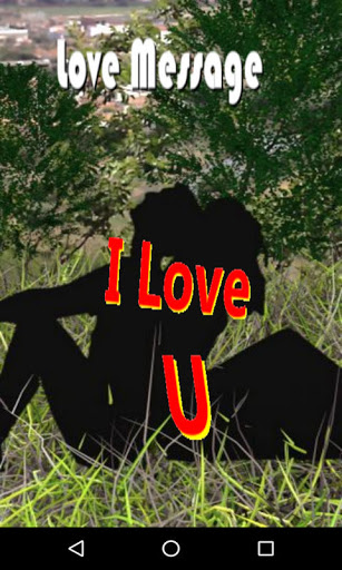 Android application Love Messages screenshort