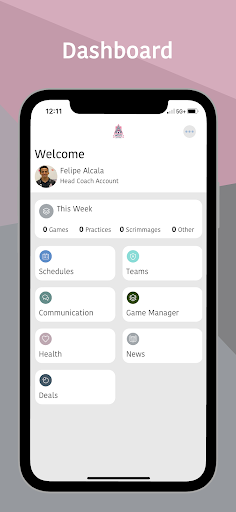 Android application Avanti Soccer Academy screenshort