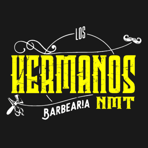 Los Hermanos Barbearia NMT logo