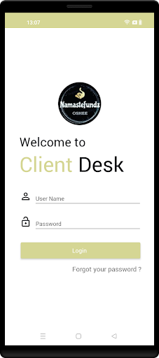 Android application Namaste Fundz By OG screenshort